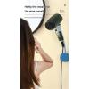 BOKHUY Hair Dryer Holder Hands Free Wall Mounted Hair Dryer Bracket 180 Rotated Nail Free No Drilling Hair Dryer Organizer view 4
