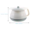 Bed Pan with Handle and Lid Portable Urine Pot for Elderly Pregnant Women Adults Night Use Home Care Easy to Clean 8.07 X 8.07 X 5.31 Inches view 2