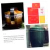 CAXUSD Elegant Ashes Urn Cover Set Cloth Covers Funnel Funeral Decor for Casket Burial Accessories view 3