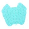 HAKIDZEL Silicone Foot Scrubber Mat Foot Massage Cushion for Deep Cleaning and Acupoint Relief Durable and Safe Shower Brush for Enhanced Blood Circulation and Comfort Blue view 1