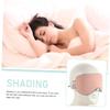 DEARMAMY 4Pcs Double-Sided Elastic Eye Masks Comfortable Light-Blocking Sleeping Blinder for Home Office Travel Ergonomic Design Portable and Breathable Eye Cover view 2