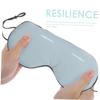DEARMAMY 4Pcs Double-Sided Elastic Eye Masks Comfortable Light-Blocking Sleeping Blinder for Home Office Travel Ergonomic Design Portable and Breathable Eye Cover view 3