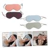 DEARMAMY 4Pcs Double-Sided Elastic Eye Masks Comfortable Light-Blocking Sleeping Blinder for Home Office Travel Ergonomic Design Portable and Breathable Eye Cover view 4