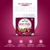 MISHWA Beet Fuel Energy Mix Freeze-Dried Beetroot Powder | 100% Natural Superfood | Boosts Energy, Cardio Health, & Blood Circulation | Non-GMO, No Preservatives, Vegan | 200g (28 Servings) (3) view 2