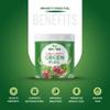 MISHWA Plant-Based Green Fuel Powder Helps Support Detoxification and Clean Energy Freeze Dried Blend with Apple Celery, Spinach, Mint & Pomegranate 200g (3) view 2