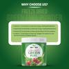 MISHWA Plant-Based Green Fuel Powder Helps Support Detoxification and Clean Energy Freeze Dried Blend with Apple Celery, Spinach, Mint & Pomegranate 200g (3) view 4