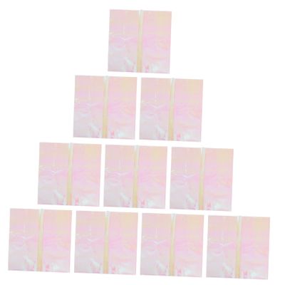 Beaupretty 10sheets Cellophane Wrap Film Rainbow Colors for Flower Bouquets Floral Crafting Wrapping and Diy Projects