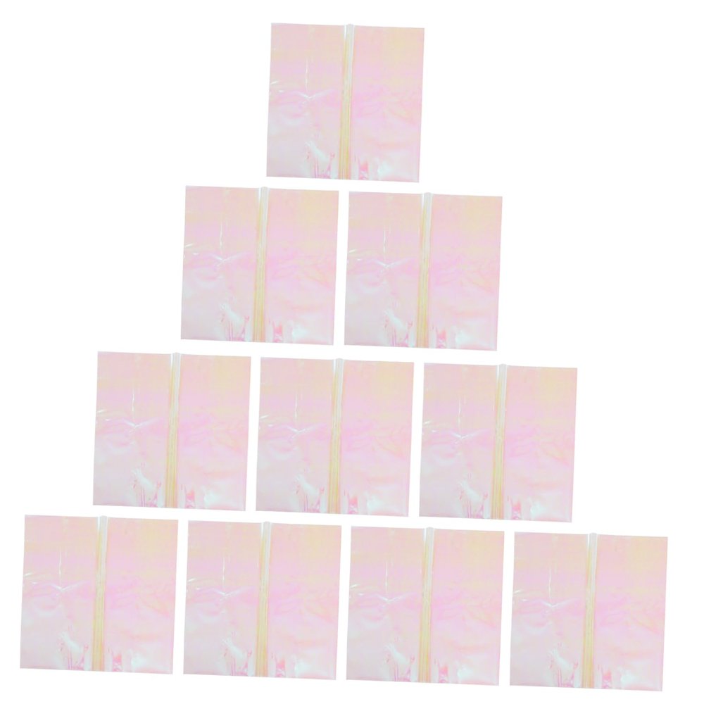 Beaupretty 10sheets Cellophane Wrap Film Rainbow Colors for Flower Bouquets Floral Crafting Wrapping and Diy Projects
