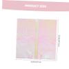 Beaupretty 10sheets Cellophane Wrap Film Rainbow Colors for Flower Bouquets Floral Crafting Wrapping and Diy Projects view 2