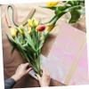 Beaupretty 10sheets Cellophane Wrap Film Rainbow Colors for Flower Bouquets Floral Crafting Wrapping and Diy Projects view 3