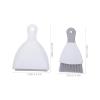 MUCKLILY 4pcs Miniature Dustpan and Brush Set Handheld Cleaning Tools for Home Desk Keyboard and Pet Areas for Cat Dog and Small Animal view 2
