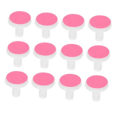 Baluue 12pcs Boy Girl Nail Accessory Nail File Pads Trimmer Grinding Heads Safe Easy to Use