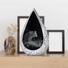 Remembrate Wolf Funeral Urns for Adult Ashes Men and Women 10 Inch - Black Night Adult Urns for Human Ashes Women - Stars Large Drop Cremains Containers - Burial Urn for Dad Remains with Velvet Bag view 4