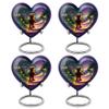 JAGASY Teddy BearSmall Keepsake Urn for Mom Mini Funeral Ash Holder Memorial Ashes Holder for Mother Cremation Urn for Women- 3 Inch (Pack of 4) view 1