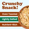 Food to Live Organic Dry Roasted Blanched Slivered Almonds with Himalayan Salt, 8 Ounces Oven Toasted, Lightly Salted, No Oil Added, Perfect for Cooking, Baking and Snacking, No-GMO, Vegan, Kosher, Bulk view 4