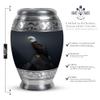 JAGASY Eagle Large & Tiny Keepsake Urn for Parents Cremation Ash Holder for Mom and Dad Memorial for Ashes Funeral Keepsake - 1 Large, 2 Small view 2