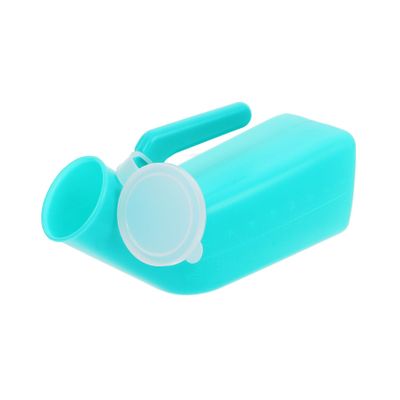WOFASHPURET Portable Urinal Bottle for Men Urine Container Lid for Car Travel and Nighttime Use Compact Design for Easy Carrying Prevents