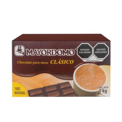 1 kg de chocolate clsico dulce oaxaqueo/Chocolate mayordomo/Chocolate en tablillas/Gastronoma mexicana