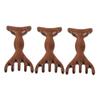 Didiseaon 3pcs Wooden Scalp Massager Comb Dual Gua Sha Tool with Wide Tooth Design for Scalp Care and Relaxation Portable and Lightweight for Hair Growth and Stress Relief view 1
