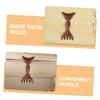 Didiseaon 3pcs Wooden Scalp Massager Comb Dual Gua Sha Tool with Wide Tooth Design for Scalp Care and Relaxation Portable and Lightweight for Hair Growth and Stress Relief view 3