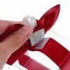 ABOOFAN 6Pcs Transparent Wedding Candy Boxes with Elegant Bow Knot Ribbon for Bridal Shower Birthday Party and Wedding Favors Design for Sweet Celebrations view 3
