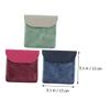 Outanaya 3pcs Period Pouch for School Tampon Holder Compact Period Storage Bag Reusable Sanitary Holder for Women view 2
