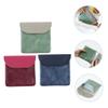 Outanaya 3pcs Period Pouch for School Tampon Holder Compact Period Storage Bag Reusable Sanitary Holder for Women view 3