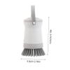 PRETYZOOM Handheld Kitchen Scrub Brush with Soap Dispenser for Gentle Cleaning of Pots Pans and Sinks Versatile and Safe for All Cookware for Hard Stains and Kitchen Surfaces view 2