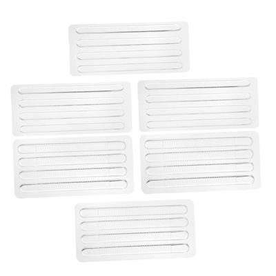 PACKOVE 6sheet Silicone Heel Pads for Women Friction Inserts for High Heels Cushion Protector Sandal Protector Non-Slip