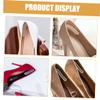 PACKOVE 6sheet Silicone Heel Pads for Women Friction Inserts for High Heels Cushion Protector Sandal Protector Non-Slip view 3