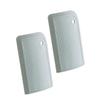 MUCKLILY 2pcs Glass Water Scraper Ergonomic Handle Mini Window Squeegee for Bathroom Mirror and Shower Cleaning Waterproof and Easy to Use Tool view 1