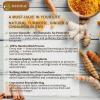 120 Bags Premium Turmeric Ginger Cinnamon Tea, 100% Natural Ingredients Blend, Pure Turmeric Ginger Herbal Tea for Wellness, No Additives, No Sugar, No Caffeine, Vegan (120 Bags) view 3