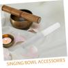 BESPORTBLE 2-Piece Acrylic Singing Bowl Mallet Set Sound Bowl Striker and Knocking Rod for Meditation Yoga and Mindfulness view 3