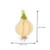 SOLUSTRE 5pcs Fruit Shaped Dish Sponge Set Kitchen Cleaning Sponge Dish Washing Cloth Set view 2