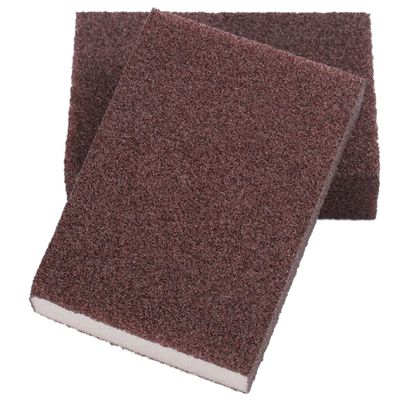 FOMIYES 2pcs Descaling Nano Alumina Corundum Eraser Cleaning Sponge Bowl Dish Washing Sponge Pads for Kitchen
