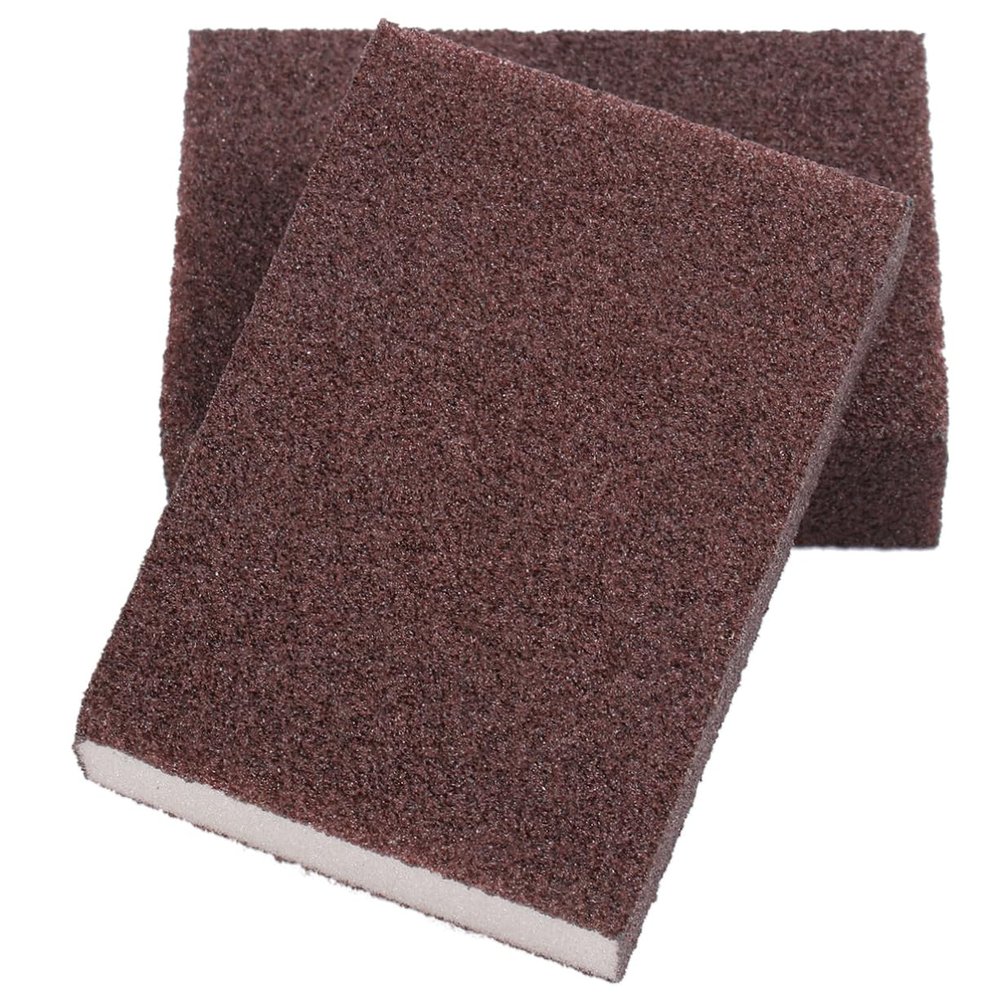 FOMIYES 2pcs Descaling Nano Alumina Corundum Eraser Cleaning Sponge Bowl Dish Washing Sponge Pads for Kitchen