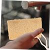OATIPHO 2pcs Multi-Surface Loofah Brush Dish Scrub Brush Natural Loofah Sponge for Cleaning view 3