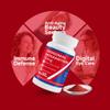 35mg Liposomal Astaxanthin Supplement - Powerful Antioxidant Support for Skin, Joint & Eye Health - Natural Anti-Aging Formula with Pure Astaxanthin - Vegan, Non-GMO, 240 Capsules view 3