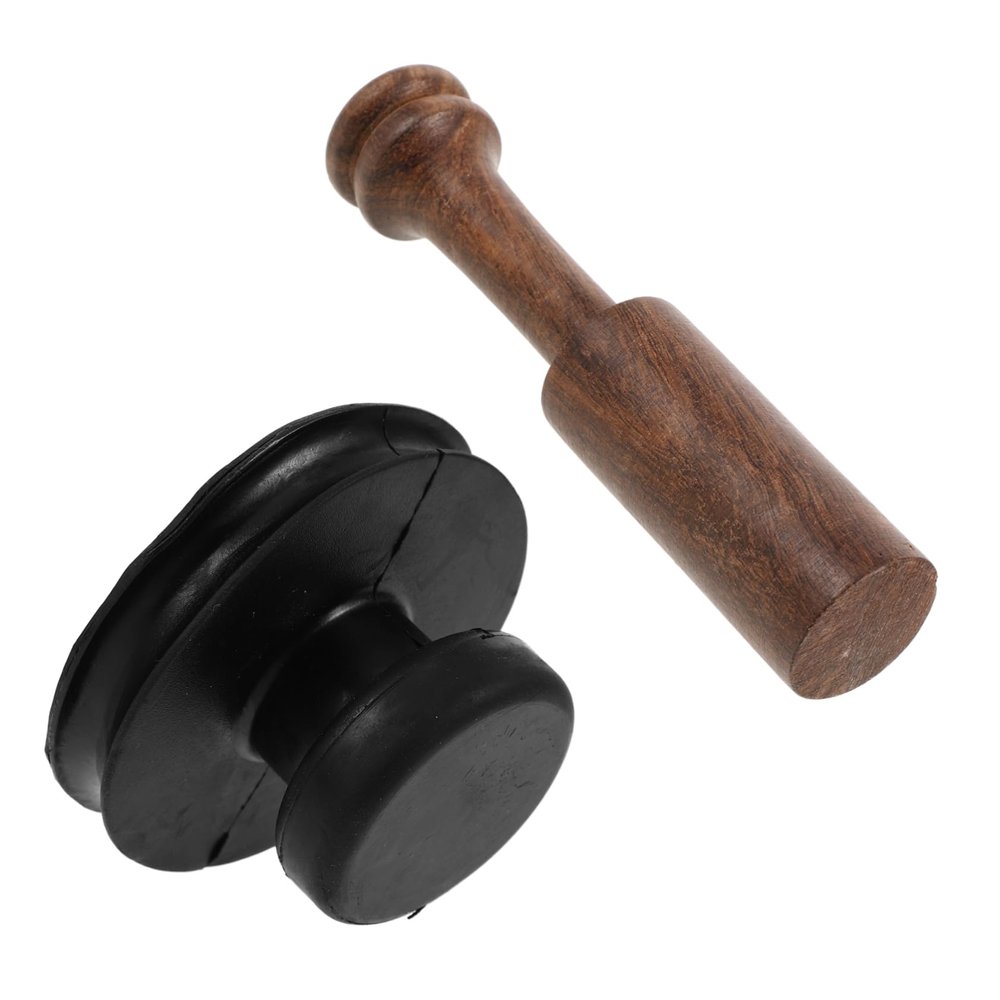 BESPORTBLE 1set Rubber Singing Bowl Lifters Tool Handle for Effortless Sound Bowl Lifting and Meditation Accessory