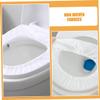 OATIPHO 10pcs Disposable Toilet Seat Covers and Portable Potty Liners for Travel Boy Girl Potty Training Public Restrooms and Airplane Trips Safe Non-Woven view 3
