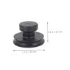 LIOOBO 2pcs Buddha Singing Bowl Handles Suction Lifter for Meditation Yoga Portable Sound Bowl Accessory view 2
