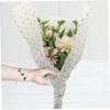 Baluue 20sheets Star Pattern Tissue Paper for Wrapping Crafting and Decoration Metallic Foil Paper for Weddings Valentine Day and Parties view 3