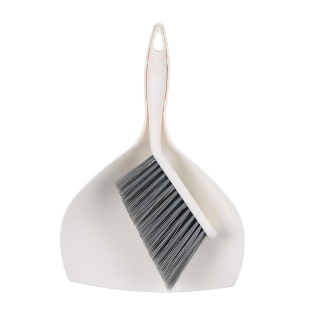 PartyKindom 1Set Mini Desktop Cleaning Broom Household Dustpan and Brush for Efficient Pet Hair Removal for Spaces and Quick Cleanups