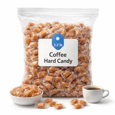 Best Coffee Candy, Original Flavor, 2.2lb Bag - 280 Pieces | Perfect for Boosting Energy Anytime, Ideal for Sharing and Thoughtful Gifting 631600