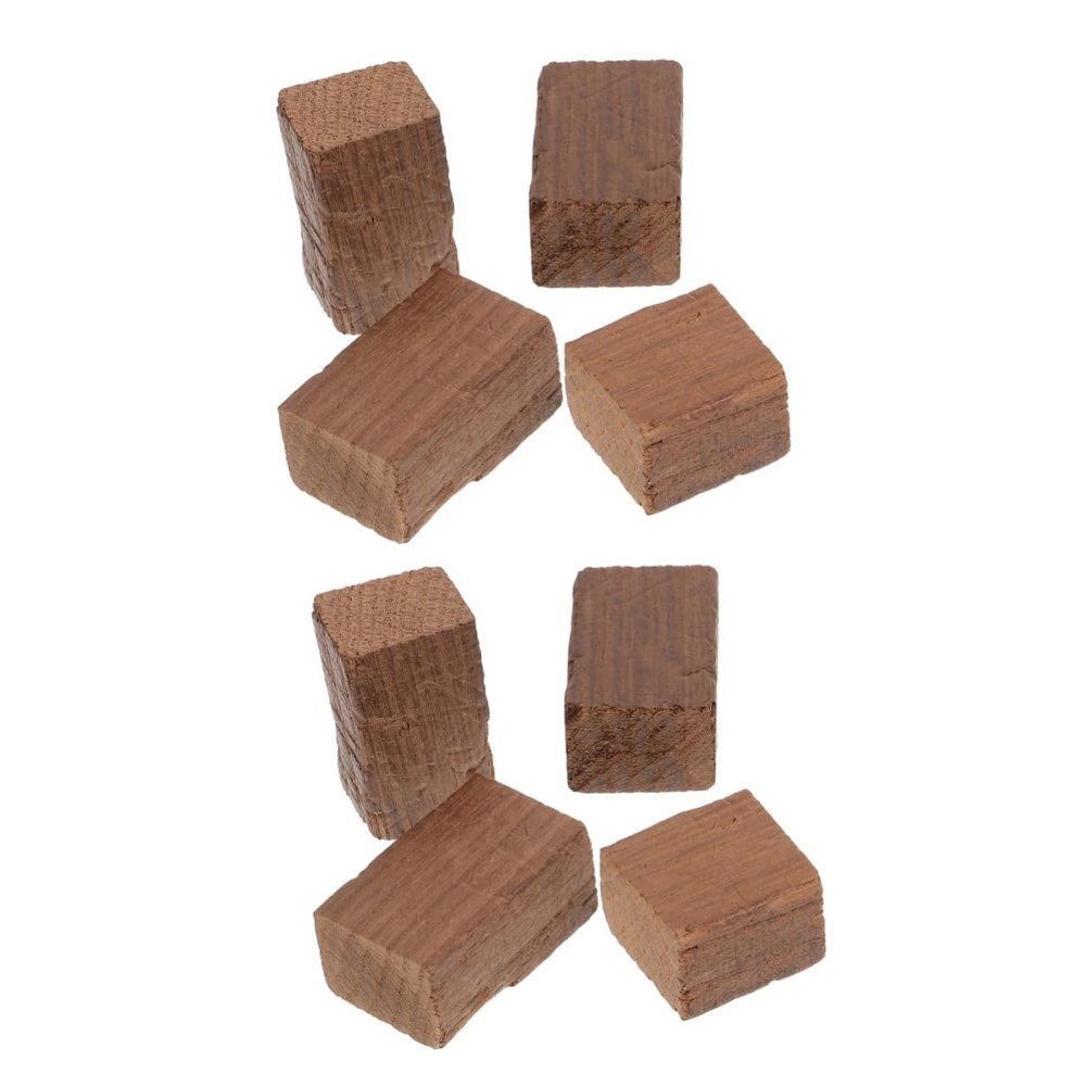 SOLUSTRE 2pcs Red Wine Brewing Wood Chips Toast for Home Wine Making Flavor and Random Shape Oak Chips