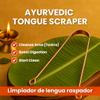100% Pure Copper Tongue Scraper Limpiador de Lengua Raspador for Adults & Kids | Metal Tongue Cleaner for Fresh Breath | Reusable Ayurvedic Tongue Scraper | Tongue Cleaning Tool (6 Pack, USA Seller) view 2