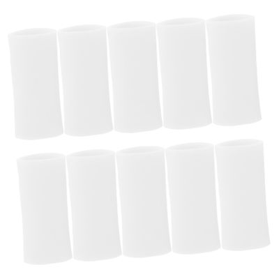 LRXIYODE 5pairs Silicone Finger Sleeves Finger Covers for Cutting Writing Typing Guards Protectors