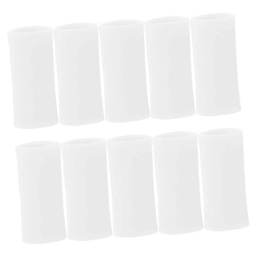 LRXIYODE 5pairs Silicone Finger Sleeves Finger Covers for Cutting Writing Typing Guards Protectors