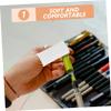 LRXIYODE 5pairs Silicone Finger Sleeves Finger Covers for Cutting Writing Typing Guards Protectors view 4