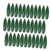 Amosfun 100pcs Leaves Decor Sushi Plate Ornament Bamboo Leaves Sashimi Dish for Sushi Making view 1
